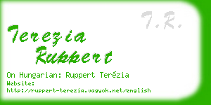 terezia ruppert business card